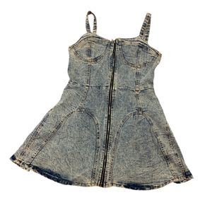 Y2K Vintage Mini Denim Dress