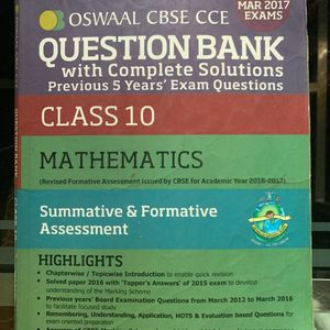 Class 10. Maths Question Bank