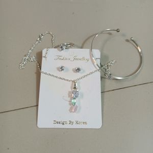 Korean Daily Wear Jewellery Set