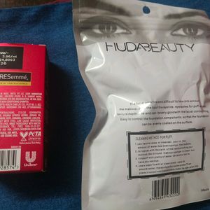 Hair Serum And Beauty Blenders