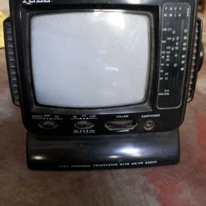 Old Antique Mini Tv Working condition Only 2000