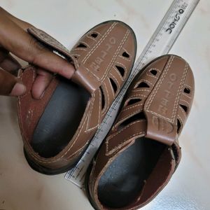 Leather Type Shoe For Boy Kid