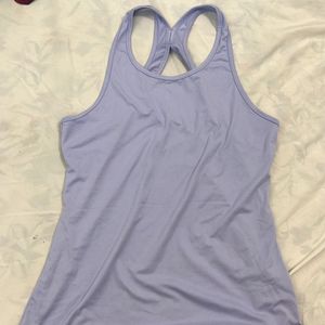 Lavender Cutout Activewear Tank Top