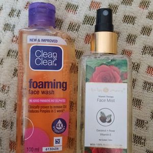 Floming facewash And Mist