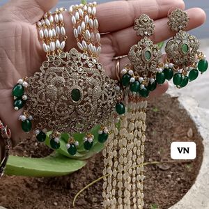 J01❤️Expensive Victorian Pearl Haram Set