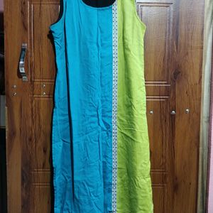 Avaasa Brand Beautiful Sleeveless Kurta