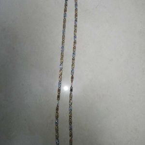 Gold And Silver Chain Pendal