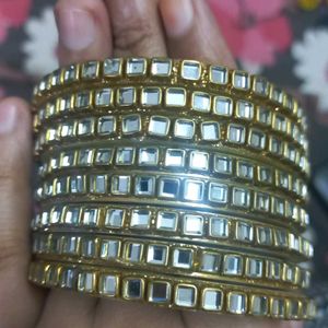 8 Choki Kundan Bangles