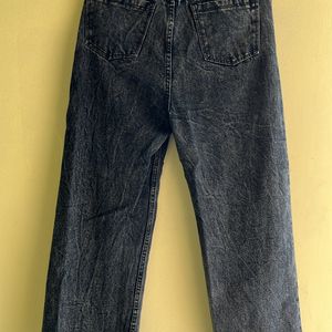 Charcoal Black Denim Jeans