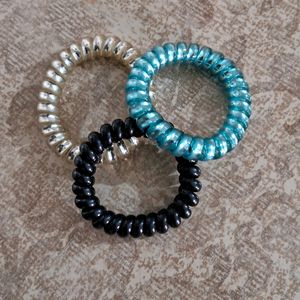 Stretchable Spring Bracelet/Hair Tie Band