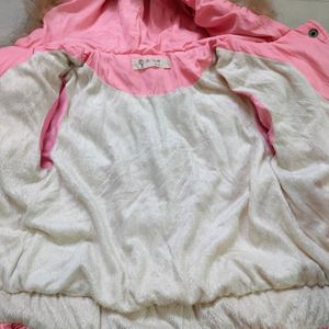 Pink Jacket For Winter