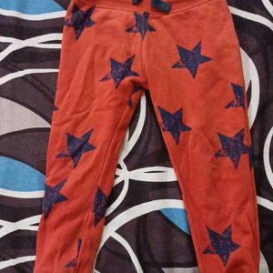 Boys Red Lower With Blue Stars