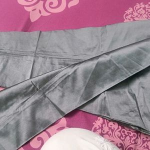 GREY EMBRIODERY KURTA PANT SET