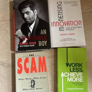 Set Of 4 Best seller Books