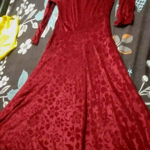 Velvet Long One-piece/Gown