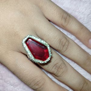 Red Stone Ring