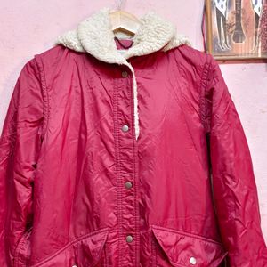 Korea Imported Maroon Heavy Jackets (Women's)