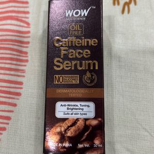 Wow Caffeine Face Serum