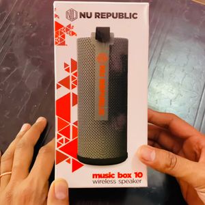 New NU Republic Bluetooth Speaker