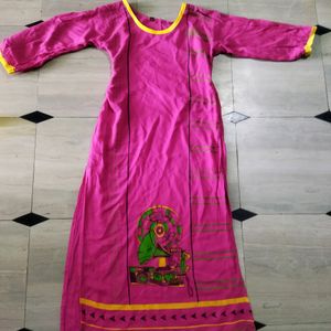 Pink Kurti