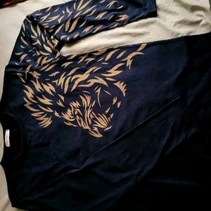 Lion Printed Hoodie For Men