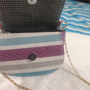 Multicolour Mini Sling Bag