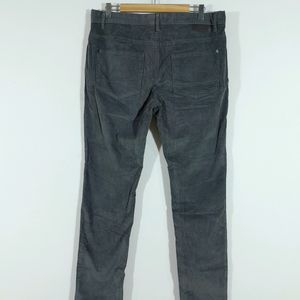 Dark Grey Corduroy Pant For Men's