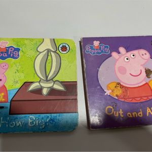 Combo Of 2 Peppa Pig Books In Hardboard