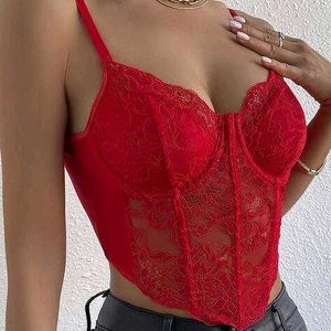 Sexy Red Corset Top.