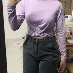 Lavender Street Style Store Fitted Top