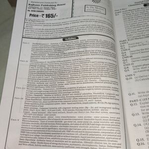 Bsc 2 Yr Chemistry 3 Paper (English)