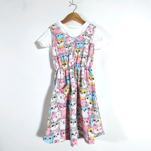 Kitty Printed Dress (Girl's)