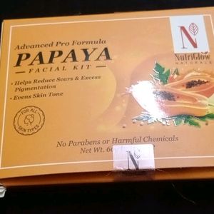 Nutriglow Papaya Fruit facial kit 60gm