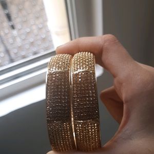 Golden Metal Bangles