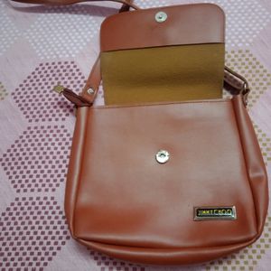 Sling Bag Tan Colour