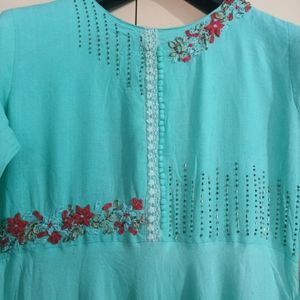 Sea Green Kurta