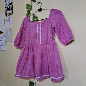 Libas🔮 Rose Pink Indo Western Top🩷