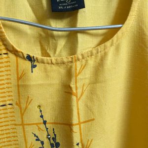 Pretty Yellow Kurti