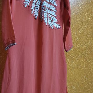 Kurta With Embroidery Work