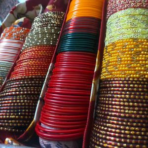 Glass Bangles With Box