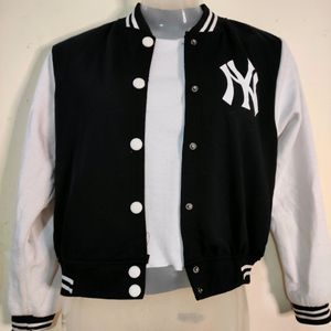 Black Varsity Jacket