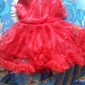 NEW Baby Red  Frock