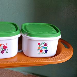 Tray With 2 Container Box