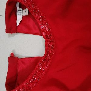 Red Hot Party Top By AND