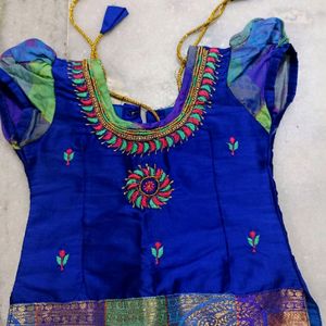 Original Silk Dress For Baby Girls