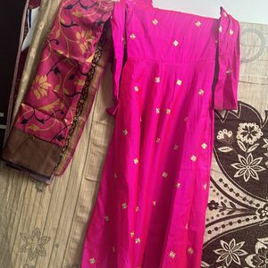 Beautiful Gown With Dupatta