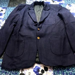 New Condition Navy Blue Winter Coat Size S,M