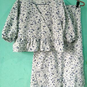 Floral Print Co-ord