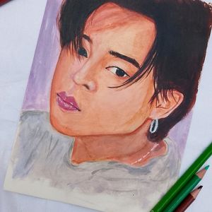 Jimin Drawing | BTS Artwork