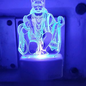 Multicolor Hanuman Ji Lamp